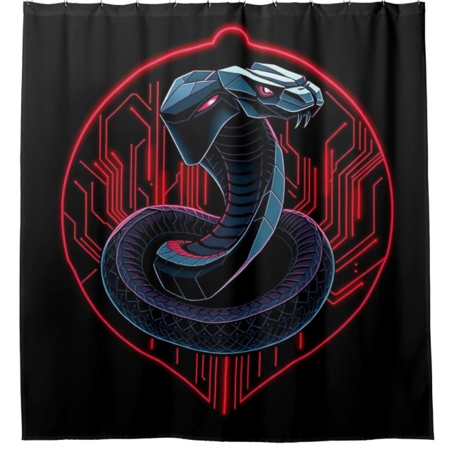 Cortina De Ducha „Cobra – Symbol der Macht und Wachsamkeit“ (Anverso)