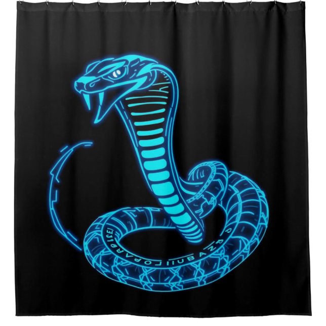 Cortina De Ducha „Cobra – Symbol der Macht und Wachsamkeit“ (Anverso)