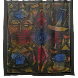 Cortina De Ducha Colección Paul Klee de figuras
