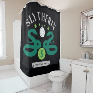 Cortina De Ducha Collar doble serpiente de la casa SLYTHERIN™ Gráfi