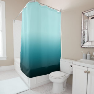 Cortina De Ducha Color Verde azulado azul oscuro azul turquesa páli