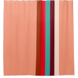 Cortina De Ducha Colores modernos de mediados del siglo XX