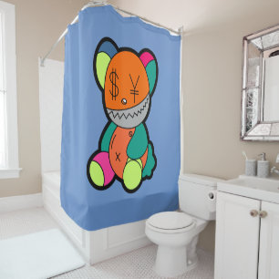 Cortina De Ducha Colorful bear