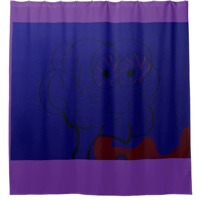 Cortina De Ducha Comics Character Shower Curtain (Anverso)