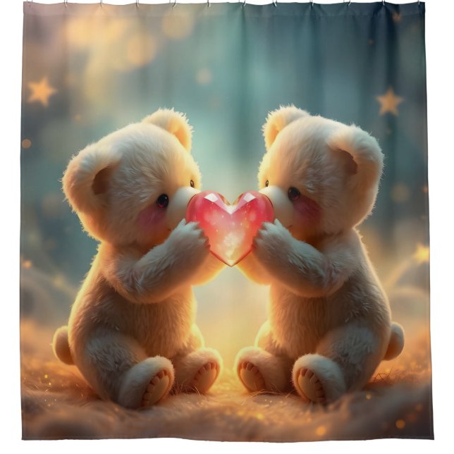 Cortina De Ducha Compañeros Acogedores (Anverso)