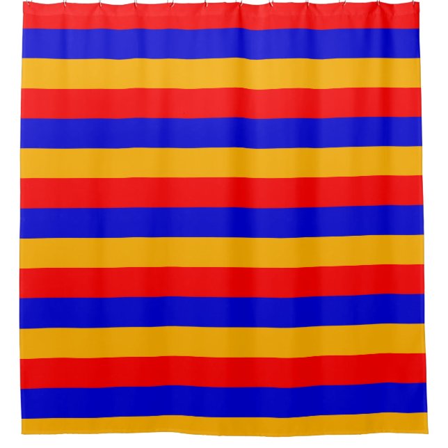 Cortina de ducha con bandera de Armenia (Anverso)