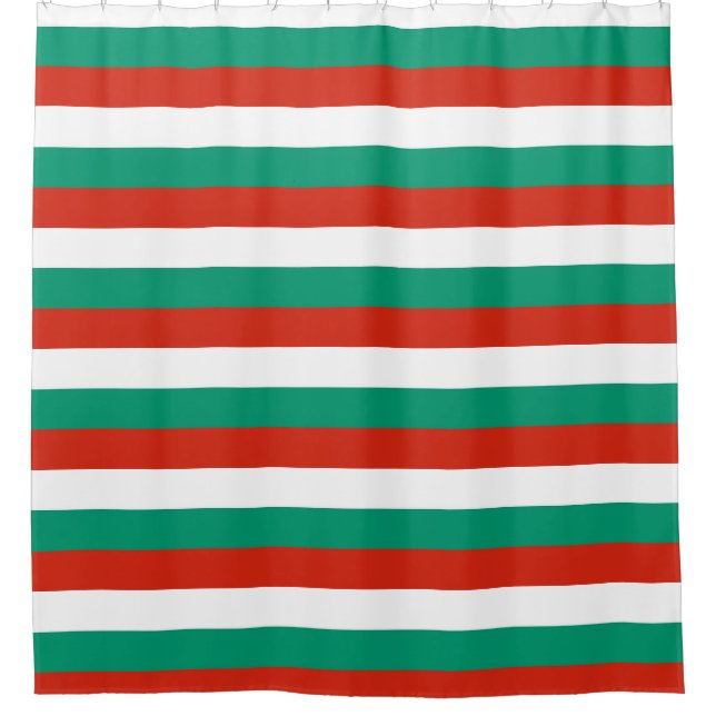 Cortina de ducha con bandera de Bulgaria (Anverso)