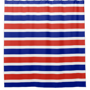 Cortina de ducha con bandera de Costa Rica