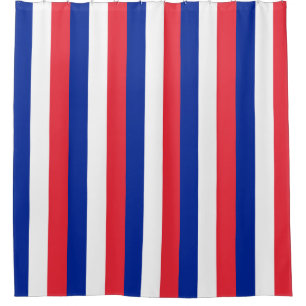Cortina de ducha con bandera de Francia