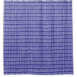 Cortina de ducha con bandera de Grecia