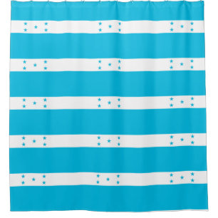 Cortina de ducha con bandera de Honduras