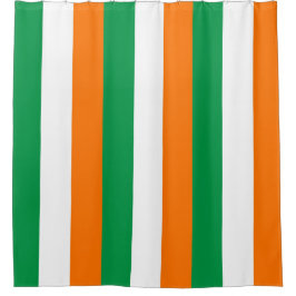 Cortina de ducha con bandera de Irlanda