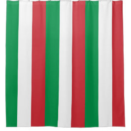 Cortina de ducha con bandera de Italia