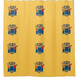 Cortina de ducha con bandera de Nueva Jersey, Esta