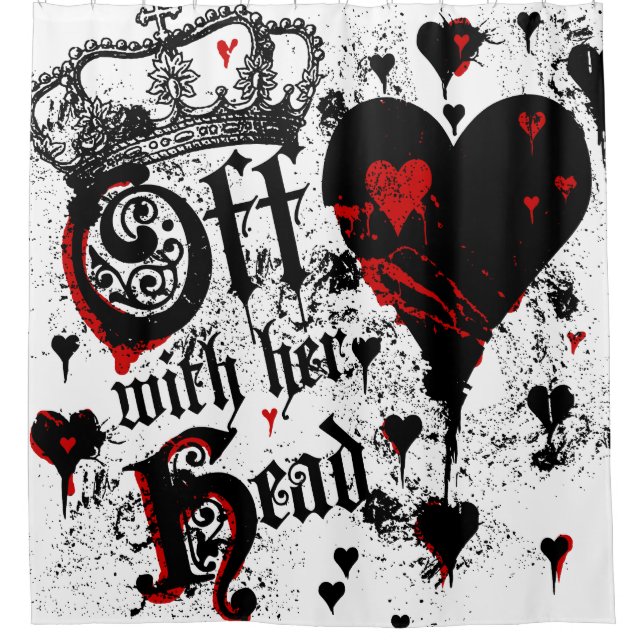 Cortina De Ducha Con de su cabeza (Anverso)