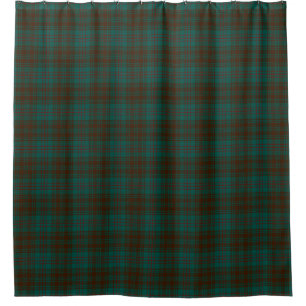 Cortina De Ducha Condado de Dublín Irlandés Tartan Shower Curtain