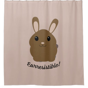 Cortina De Ducha Conejo Earresistible