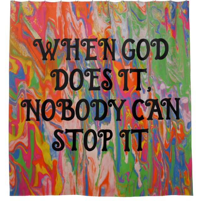 Cortina De Ducha Confiar (Anverso)