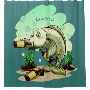 Cortina de ducha conocida de encargo de