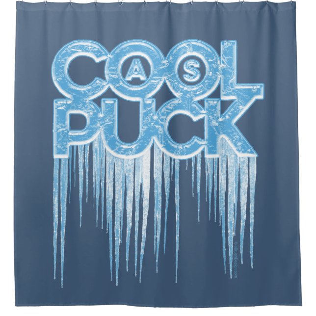 Cortina de ducha Cool As Puck (Anverso)