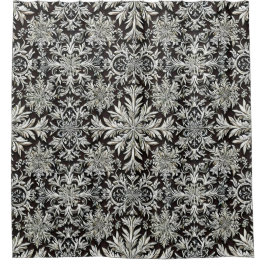 Cortina De Ducha copo de nieve 3d