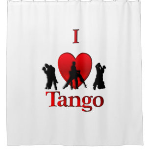 Cortina De Ducha Corazón del tango