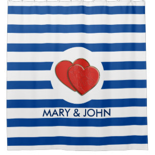 Cortina De Ducha Corazones dobles en amor + tu trasero. e ideas