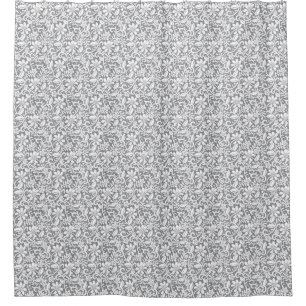 Cortina De Ducha Cordón blanco 1