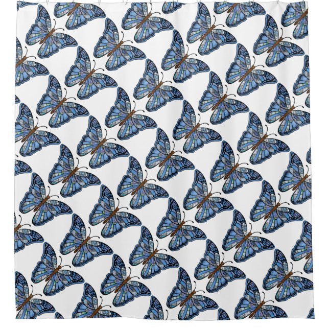 Cortina De Ducha Cortina/mariposa de ducha (Anverso)