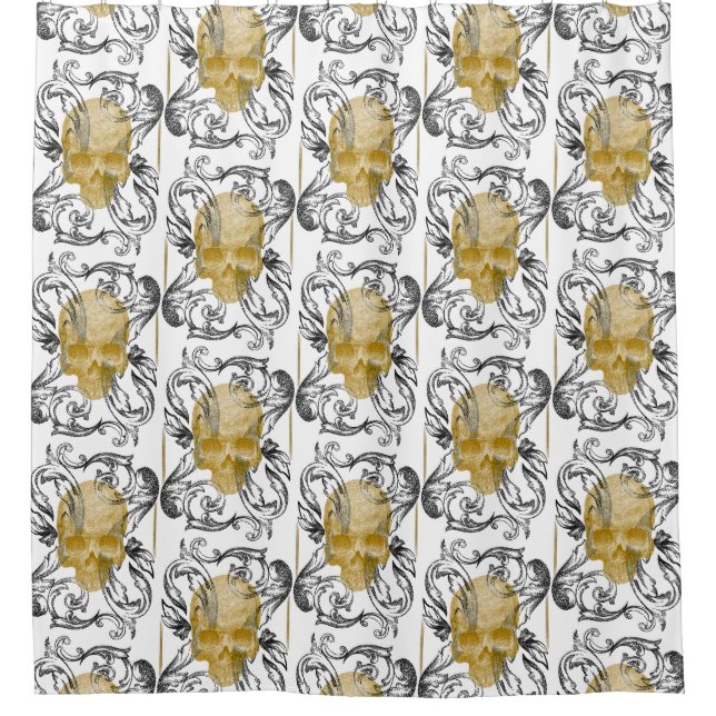 Cortina De Ducha cosecha de oro (Anverso)