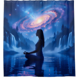 Cortina De Ducha Cosmic Serenity Shower Curtain