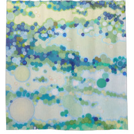 Cortina de ducha costera del baño de burbujas de