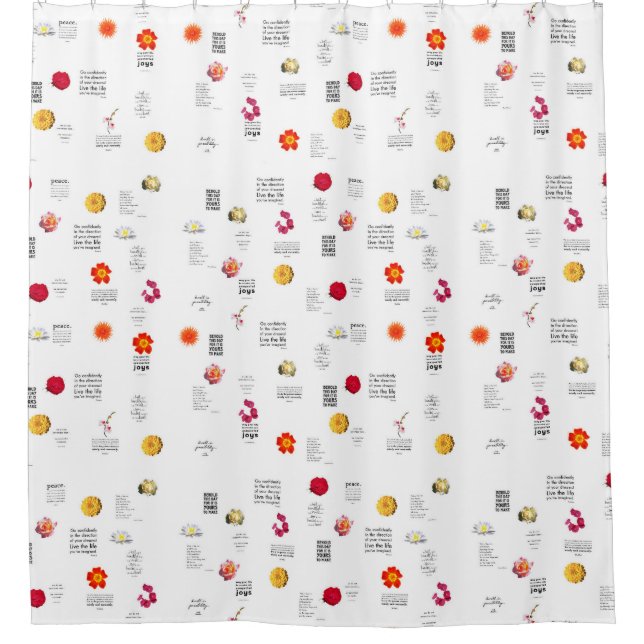 Cortina De Ducha Cotizaciones diarias Naranja rosa amarillo rojo Fl (Anverso)