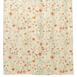 Cortina de ducha Cottagecore - Un toque caprichoso