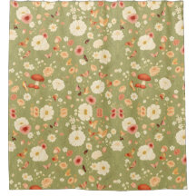 Cortina de ducha Cottagecore - Un toque caprichoso