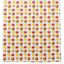 Cortina De Ducha Cracovia de arcoiris estelar verano