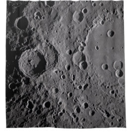 Cortina De Ducha Cráteres lunares Artemis II