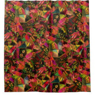Cortina De Ducha Crazy Quilty Fabulous Fun