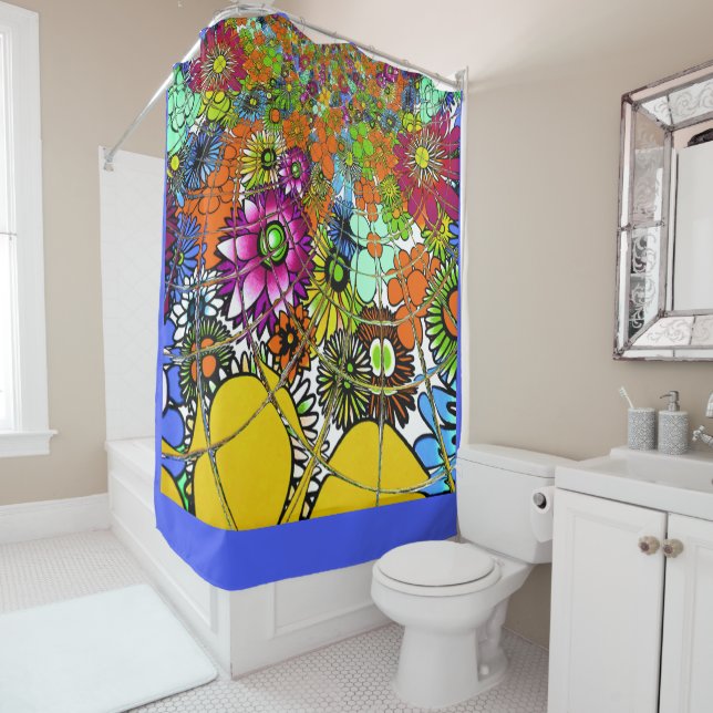 Cortina De Ducha Crea tu propia ducha de novia de compromiso (In situ)