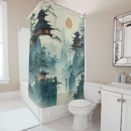 Cortina De Ducha Crear su propia imagen de personalizado de Vintage