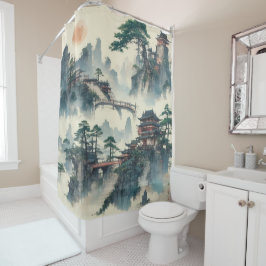 Cortina De Ducha Crear su propia imagen de personalizado de Vintage