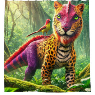 Cortina De Ducha Creatura de fantasía