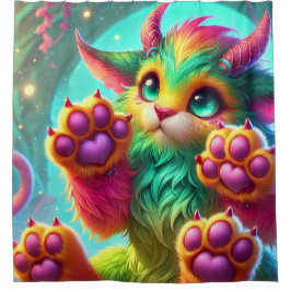 Cortina De Ducha Creatura de fantasía