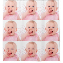 Cortina De Ducha Cree su propio modelo del collage de las fotos