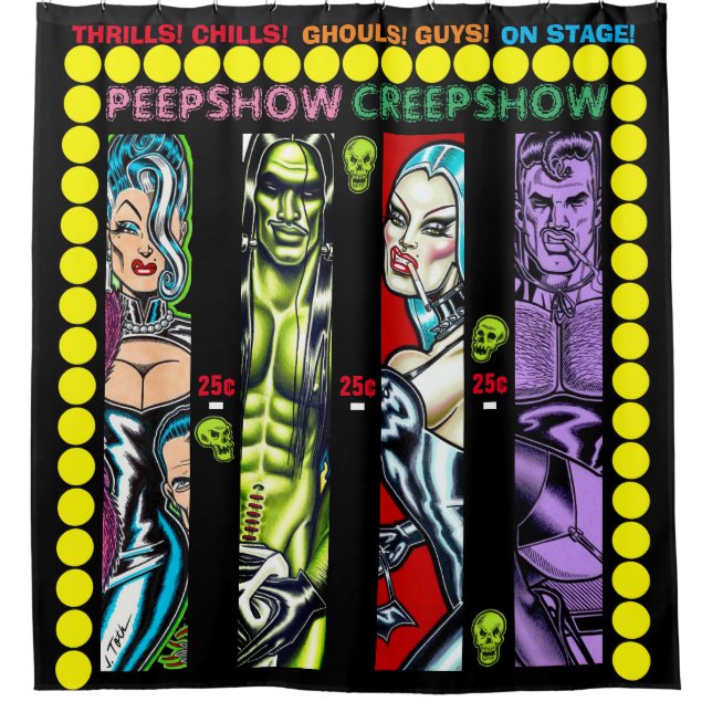 Cortina De Ducha Creepshow de Peepshow (Anverso)