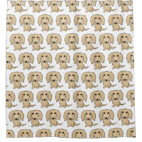 Crema de pelo largo Dachshunds Patrón Perros de vi