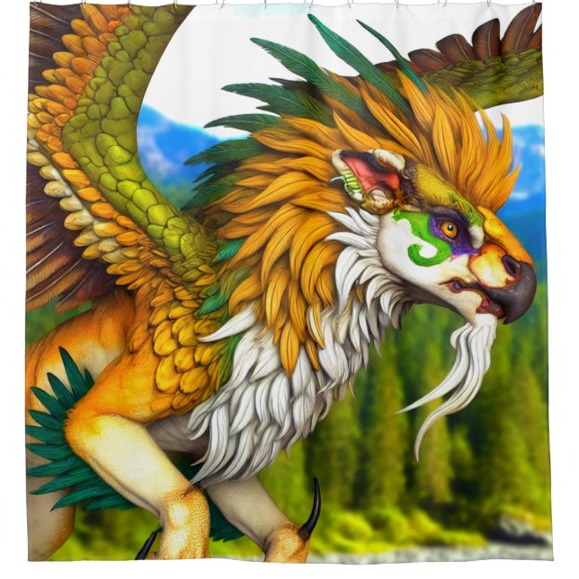 Cortina De Ducha Criatura (Anverso)