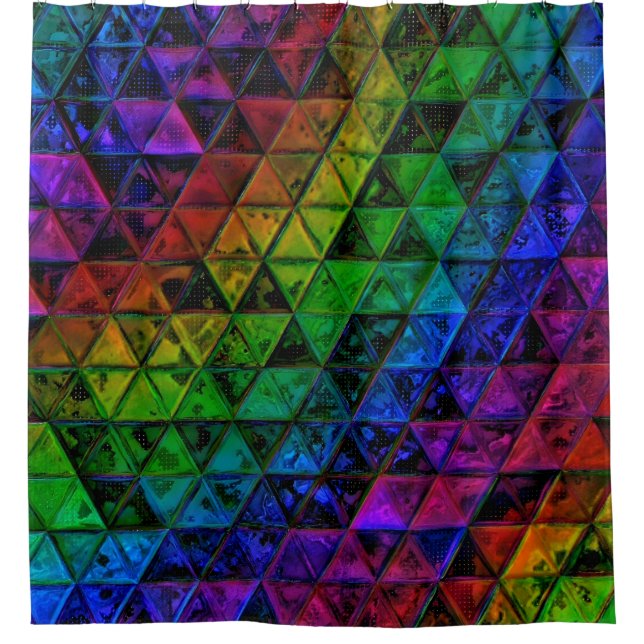 Cortina De Ducha Cristal de orgullo (Anverso)