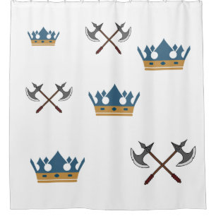 Cortina de ducha Crowne & Axes