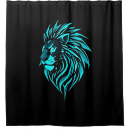 Cortina De Ducha „CyberLion – Die Zukunft hat eine Mähne“